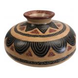 Wilfredo Briceï¿½o Costa Rican Pottery Vase