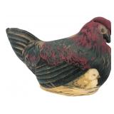 The Toy Works Fabric Hen Soft Toy 8x10