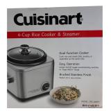 Cuisinart 4-Cup Rice Cooker & Steamer CRC-400P1