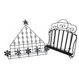 Black Metal Tree Hook Rack & Display Stand