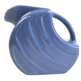 Blue Art Pottery Pitcher Marked 760