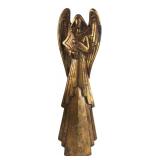 Art Van Furniture Gold Standing Angel 26" H