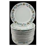 VTG Fine China Japan 6701 Grapevine Plates Set 18