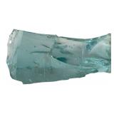 Aqua Blue Slag Glass Cullet Chunk