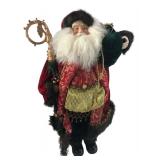 24" Ornate Standing Santa Claus Figure