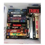 Box Lot of Classic VHS Movie Tapes