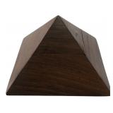 Cody Woodworks Unstained Hardwood Pyramid Box