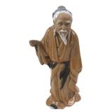 Chinese Glazed Ceramic Sage Figurine