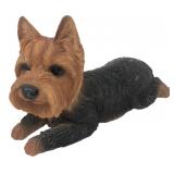 Yorkshire Terrier Resin Figurine 11x7"