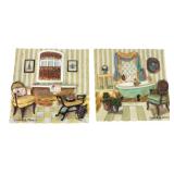 C. Winterle Olson 3D Bathroom Wall Plaques