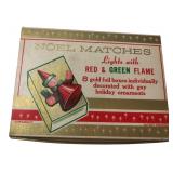 Vintage Noel Matches Set of 8 Holiday Boxes