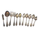 1847 Rogers Bros Silverplate Flatware Lot
