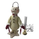 ESC Trading Co. Sharon Andrews Snowman 10" H