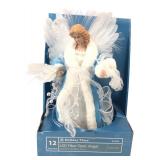 Holiday Time 12-Inch LED Fiber Optic Angel