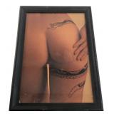 Framed Snake Tattoo Body Art Photograph