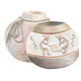 Connie Baker Stucco Art Southwestern Plaque