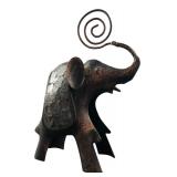 Metal Elephant Memo Photo Holder