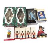 Old World Christmas & Hallmark Ornaments 4-7" H