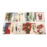 VTG 23 Unused Christmas Cards Assorted Designs