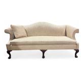 Chippendale Style Ball & Claw Camelback Sofa