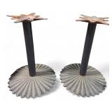 Pr. Falcon Cast Iron Table Bases 29"H