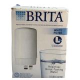Brita White Faucet Replacement Filter FR-200