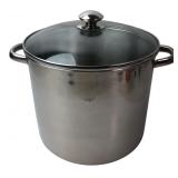 Stainless Steel Stock Pot with Glass Lid