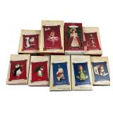 Hallmark Keepsake Christmas Ornaments Lot of 9