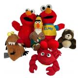 Tyco Talking Elmos & Assorted Plush Toys Lot