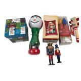 Assorted Christmas Ornaments & Decor, 3.5-9" H