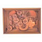 Coppercraft Guild Still Life Relief Art