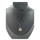 Sterling Silver Catholic Cross Pendant Necklace