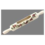 Hand-Painted Ceramic Rolling Pin Planter 17"