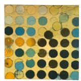 IKEA Hallaryd Textured Circle Canvas Art 30x30"