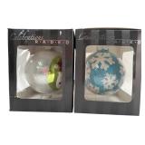 Two Celebrations by Radko Glass Ornaments