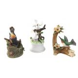VTG Gorham Gallery Birds Oriole & 2 Bird Figurines
