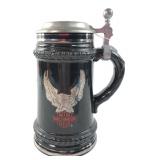 Harley-Davidson Eagle Lidded Beer Stein