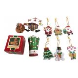 Assorted Christmas Ornaments & Diamond Art