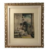 Paul Thumann Art Wins Hearts Framed Print