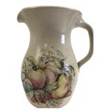 Shakers & Thangs Pottery Stoneware Fruit Pitcher