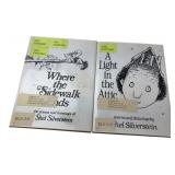 Shel Silverstein 2 Hardcover Poetry Books