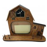 Castle Woodworks Inc Barn Clock & Picture Frame