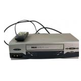 RCA VR637HF 4-Head Hi-Fi Stereo VCR w/ Remote