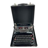Remington Rand Model 5 Portable Typewriter w/ Case