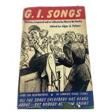 1944 G.I. Songs Book Edgar A. Palmer Dust Jacket