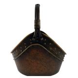 Hammered Copper Finish Metal Basket 15"H x 14"W