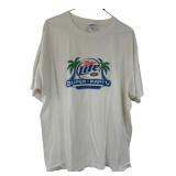 Miller Lite 2007 Super Party Promo T-Shirt XL