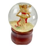 Angel Musical Snow Globe 5.5" H