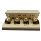 Beucler, Ltd. Cobraz Solid Brass Napkin Rings