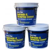 DAP Quick Plug Hydraulic Cement, 3 Buckets